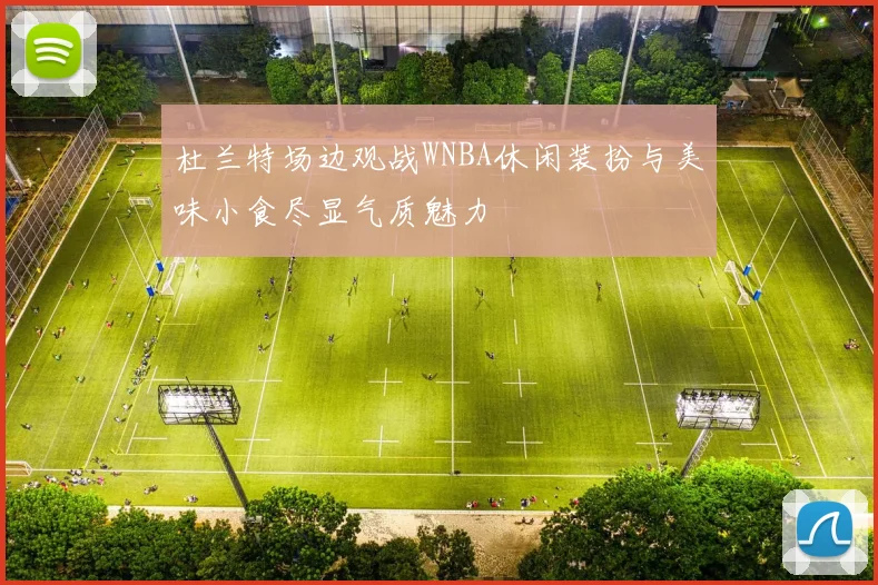 杜兰特场边观战WNBA休闲装扮与美味小食尽显气质魅力